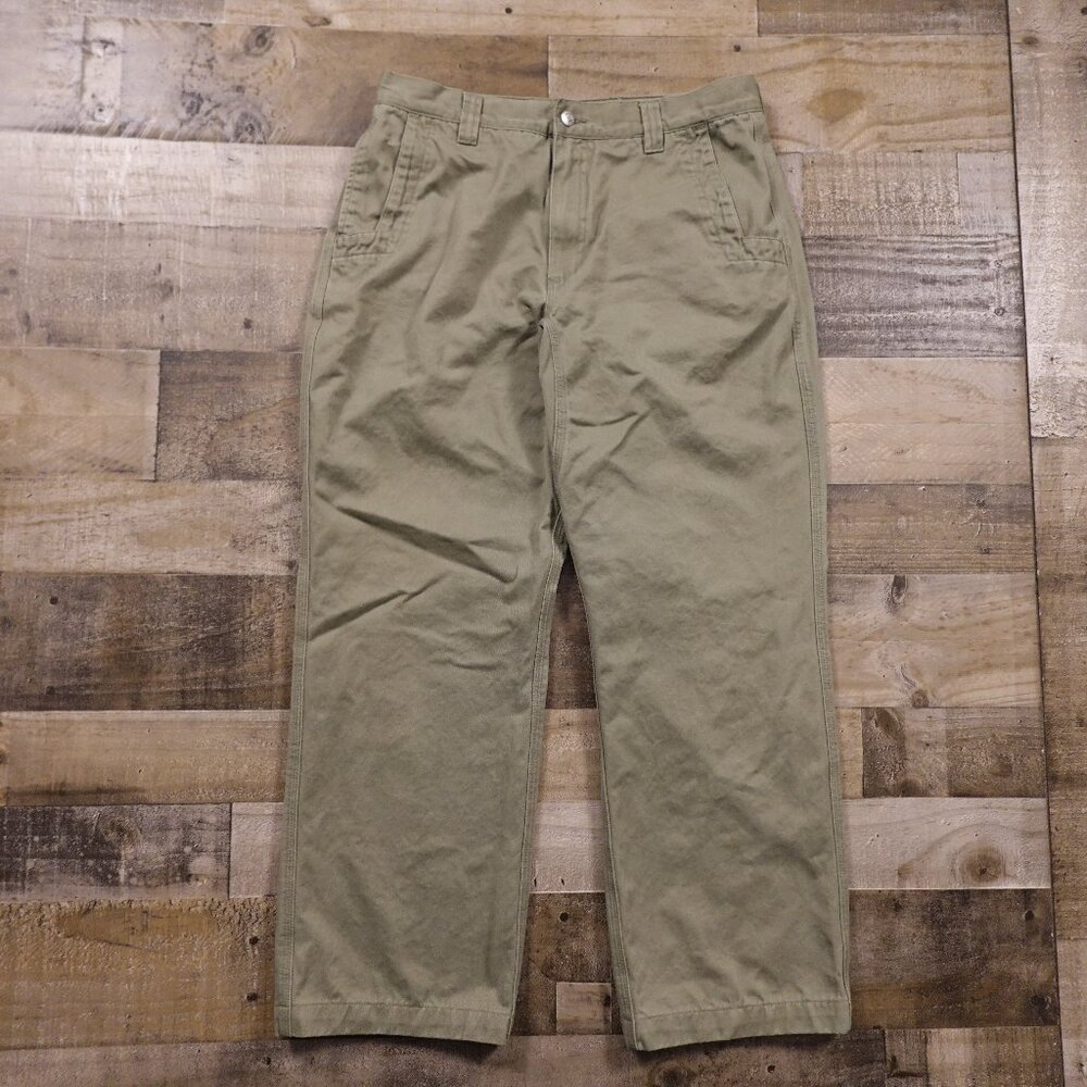 Mountain Khakis Teton Twill‎ Pants Men’s 34x30 Sage Green Khaki Outdoor Workwear